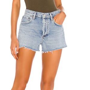 AGOLDE Parker Vintage Cut Off Short in Riptide Size 26